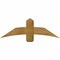 Ekena Millwork Bellingham Rough Sawn Timber Gable Bracket, Western Red Cedar, 48"W x 16"H x 4"D x 6"F, 8/12 Pitch GBW048X16X0406BEL00RWR - alternate 1